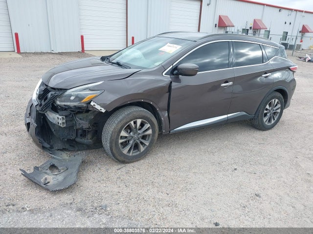 Nissan MURANO SV 2018 5N1AZ2MG4JN155602 Image 2