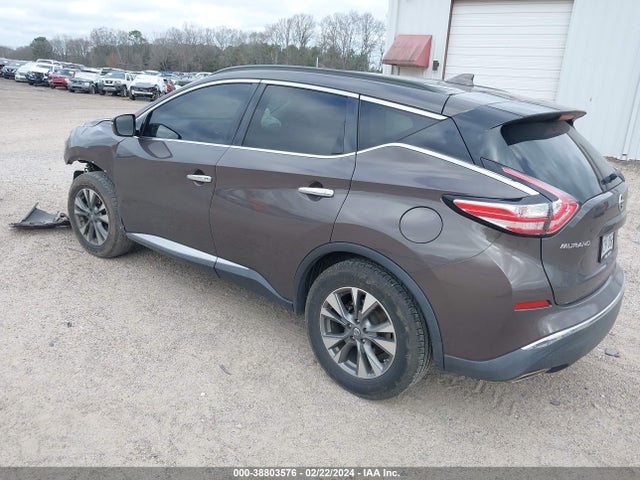 Nissan MURANO SV 2018 5N1AZ2MG4JN155602 Image 3