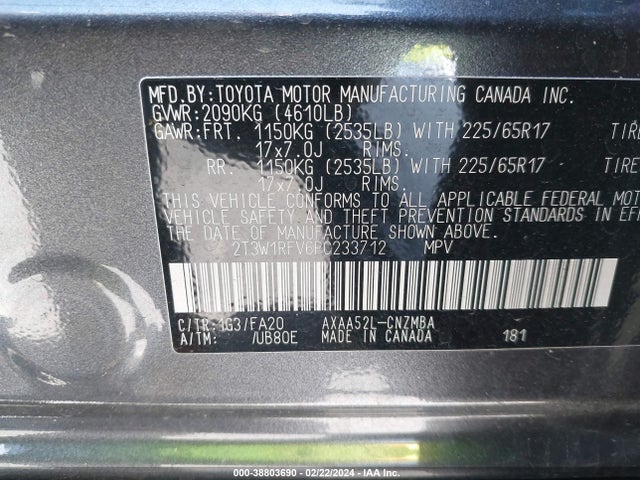 Toyota Rav4 Xle 2023 2T3W1RFV6PC233712 Image 9