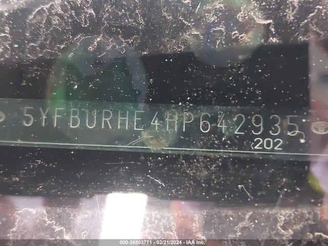 Toyota COROLLA SE 2017 5YFBURHE4HP642935 Image 9