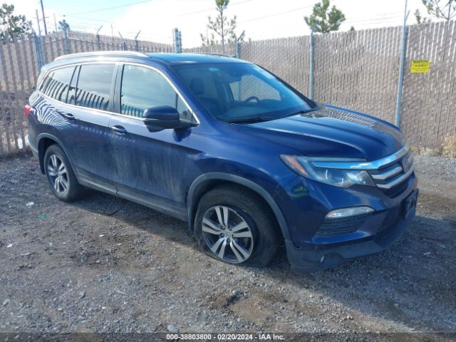 2018 Honda Pilot Ex-l მანქანა იყიდება აუქციონზე, vin: 5FNYF6H82JB501554, აუქციონის ნომერი: 38803800