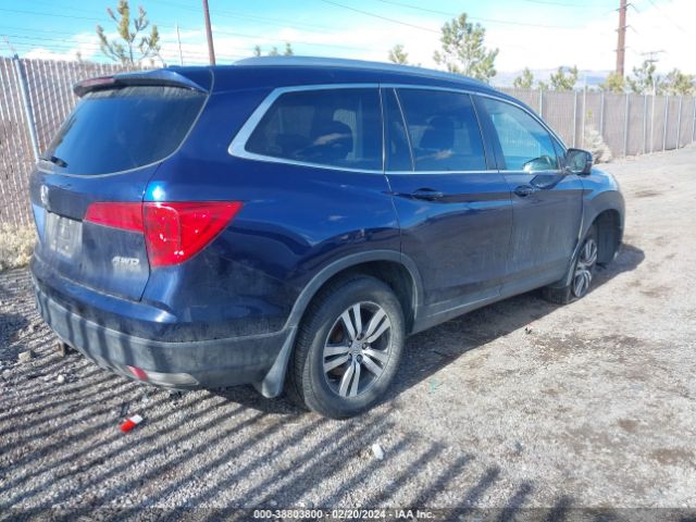 5FNYF6H82JB501554 Honda Pilot Ex-l