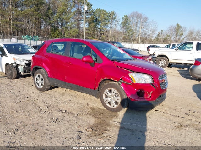 Chevrolet Trax 1ls 2015 KL7CJKSB6FB095906 Image 1