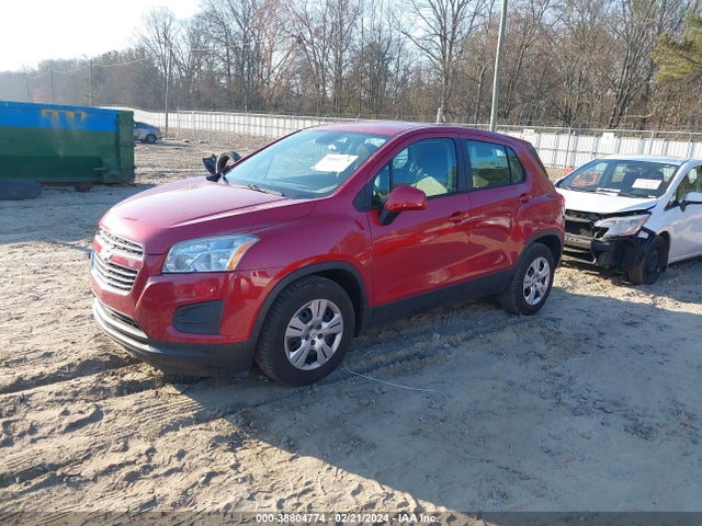 Chevrolet Trax 1ls 2015 KL7CJKSB6FB095906 Image 2
