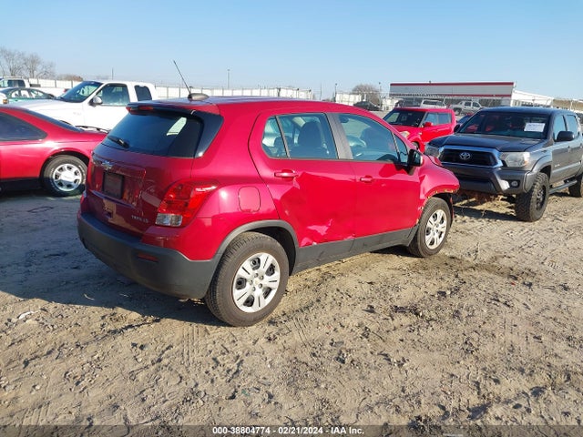 Chevrolet Trax 1ls 2015 KL7CJKSB6FB095906 Image 4