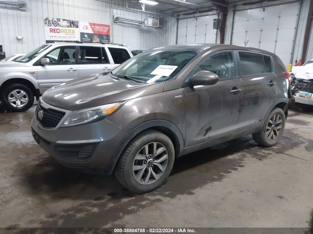 KIA Sportage Lx 2014 KNDPBCAC6E7658200 Image 2