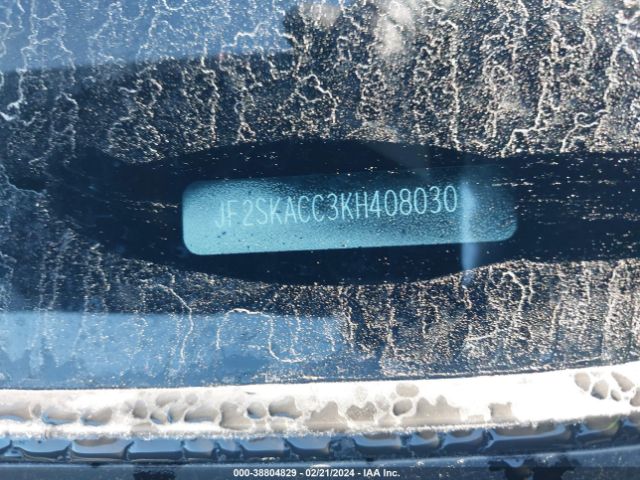 JF2SKACC3KH408030 Subaru Forester