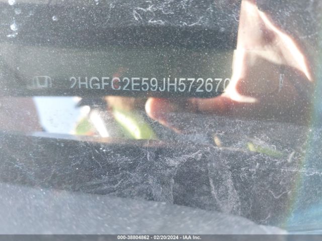2HGFC2E59JH572670 Honda Civic Lx