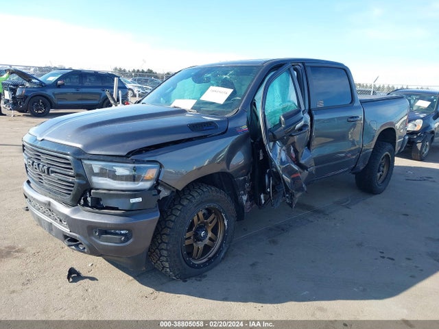 RAM 1500 Big Horn  4x4 5'7 Box 2021 1C6SRFFT7MN751065 Image 2