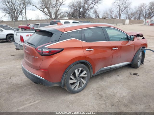 5N1AZ2MSXKN121704 Nissan MURANO SL