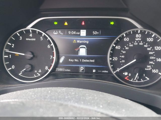 5N1AZ2MSXKN121704 Nissan MURANO SL