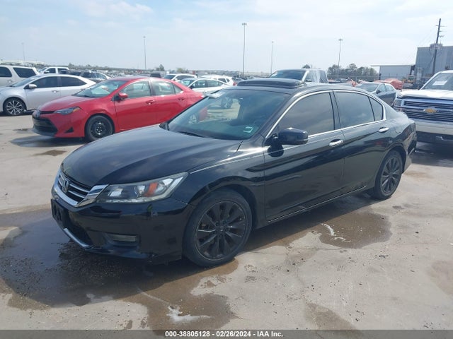 Honda Accord Ex-l V-6 2014 1HGCR3F80EA023329 Image 2