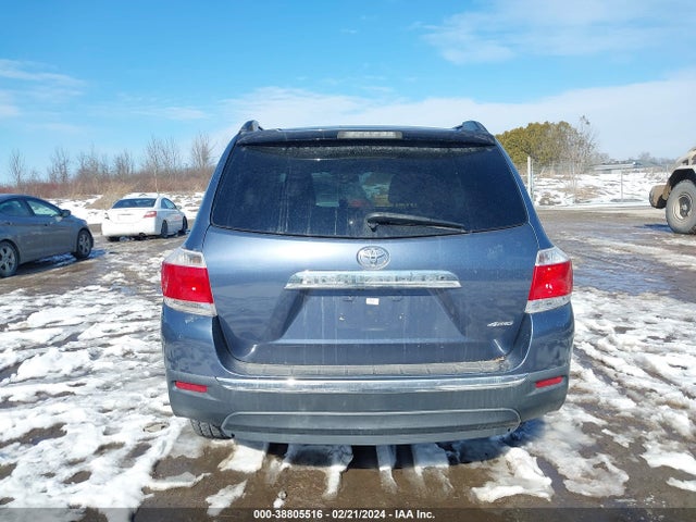 2013 TOYOTA HIGHLANDER SE V6 VIN: 5TDBK3EH2DS203543