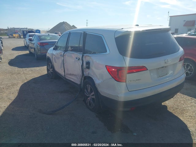 Honda Pilot Ex-l 2017 5FNYF5H56HB036237 Image 3
