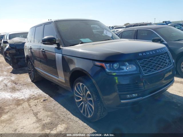 Auction sale of the 2014 Land Rover Range Rover 5.0l V8 Supercharged/5.0l V8 Supercharged Ebony Edition, vin: SALGS2TF7EA156731, lot number: 38805544