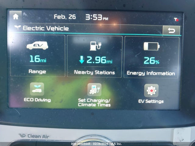 KIA Soul Ev + 2016 KNDJX3AE8G7017027 Image 19