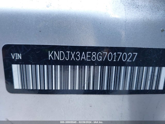 KIA Soul Ev + 2016 KNDJX3AE8G7017027 Image 9