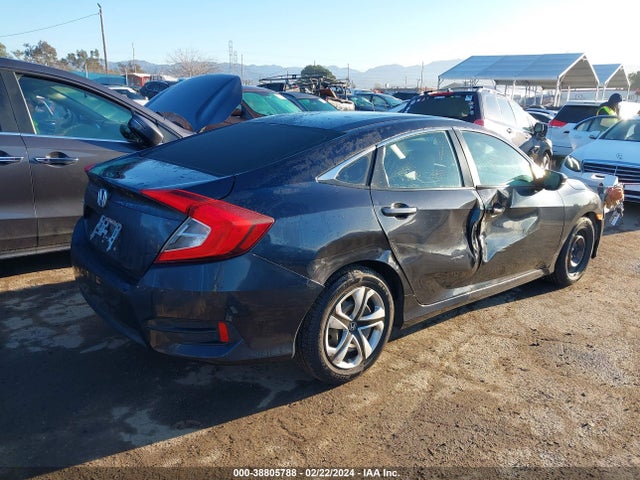 Honda Civic Lx 2018 2HGFC2F53JH500166 Image 4