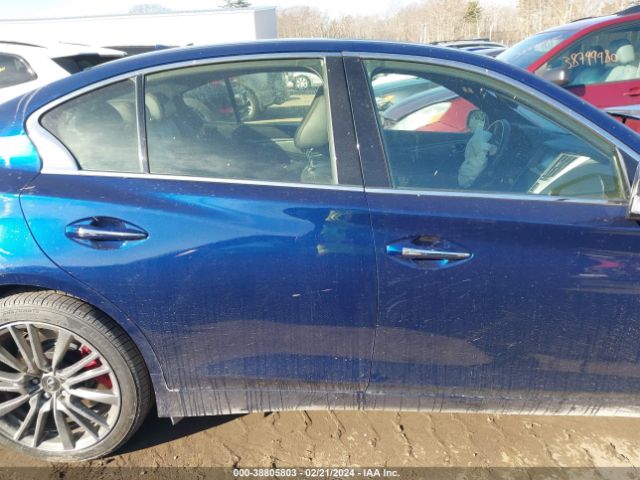 JN1FV7AR9JM480537 Infiniti Q50 3.0t Red Sport 400