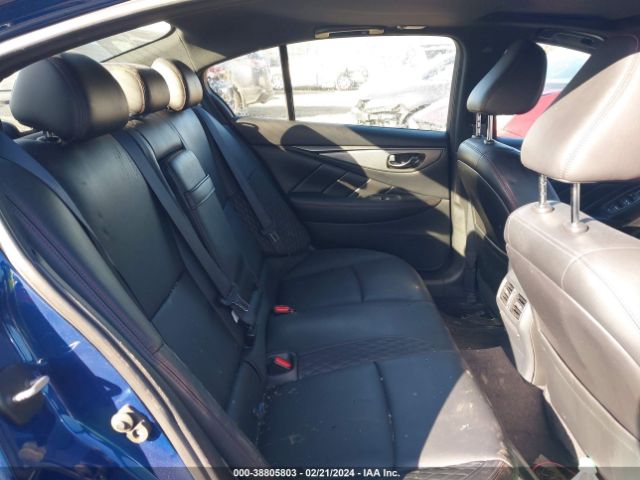 JN1FV7AR9JM480537 Infiniti Q50 3.0t Red Sport 400