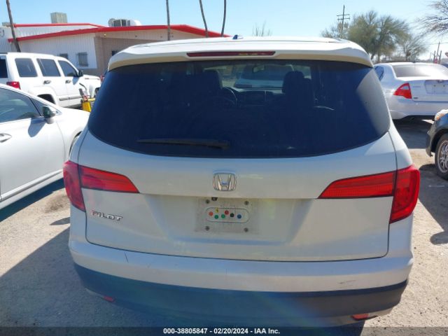 5FNYF5H76GB024914 Honda Pilot Ex-l