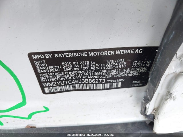 2018 MINI E COUNTRYMAN WMZYU7C46J3B86273 Photo 8