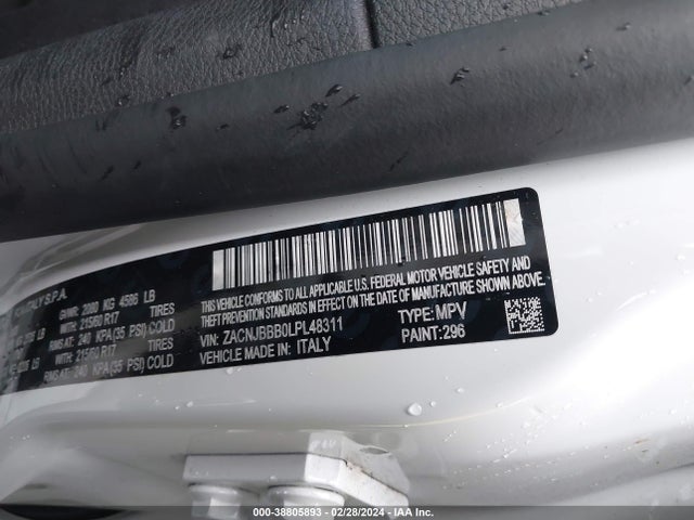 ZACNJBBB0LPL48311 Jeep Renegade Latitude 4x4