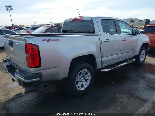 2015 CHEVROLET COLORADO LT VIN: 1GCGTBE32F1218237