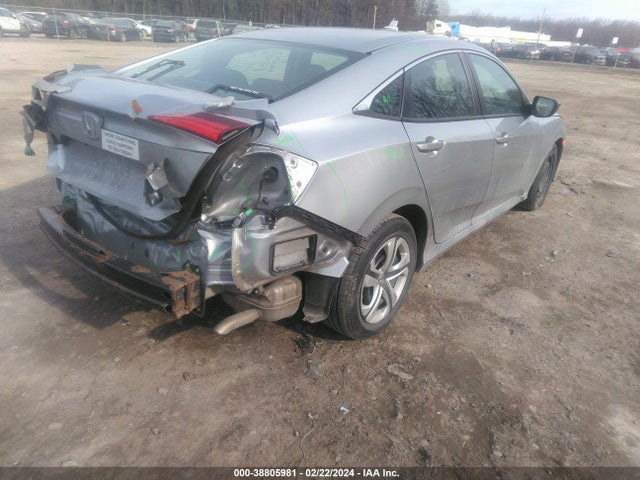 Honda Civic Lx 2018 2HGFC2F59JH605827 Image 4