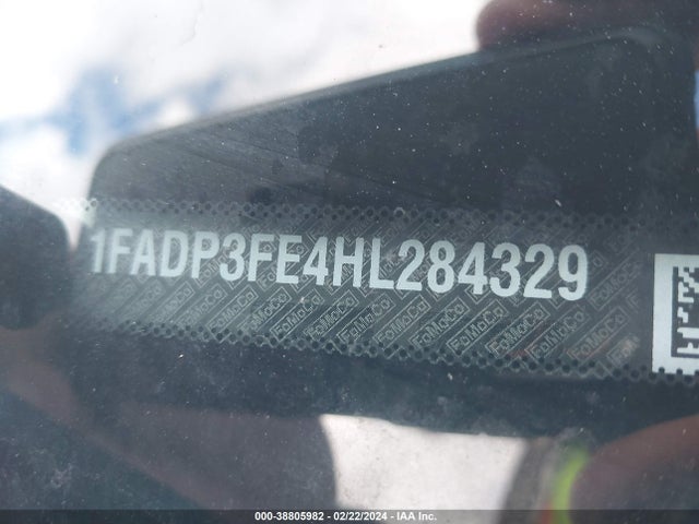 Ford FOCUS SE 2017 1FADP3FE4HL284329 Image 9