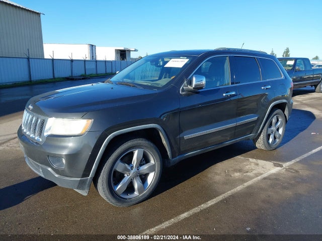 2011 JEEP GRAND CHEROKEE OVERLAND VIN: 1J4RR6GTXBC722734
