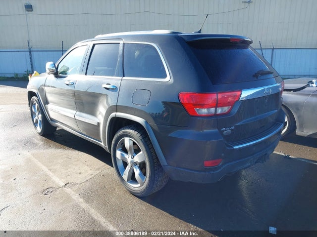 2011 JEEP GRAND CHEROKEE OVERLAND VIN: 1J4RR6GTXBC722734