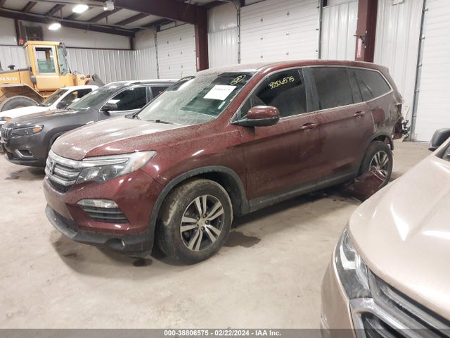 Honda Pilot Ex 2018 5FNYF6H35JB044713 Image 2