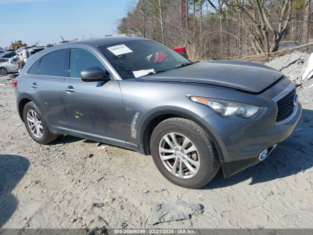 Auction sale of the 2017 Infiniti Qx70, vin: JN8CS1MW7HM411853, lot number: 38806599