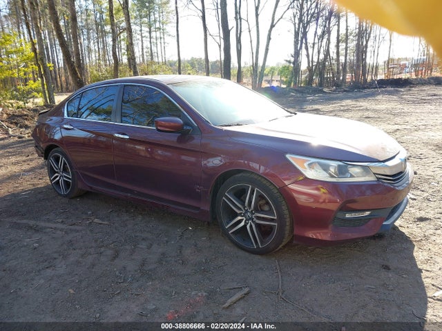 Honda Accord Sport 2016 1HGCR2F56GA139704 головне зображення