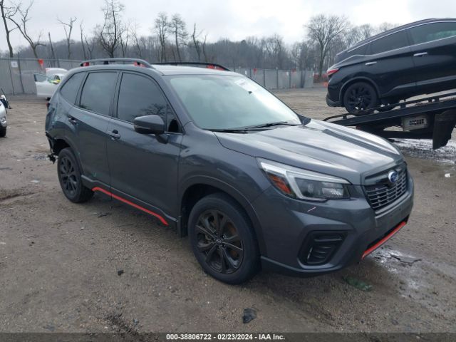 Продаж на аукціоні авто 2021 Subaru Forester Sport, vin: JF2SKARC2MH484123, номер лоту: 38806722