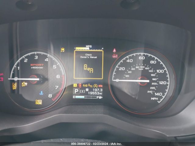 JF2SKARC2MH484123 Subaru Forester Sport