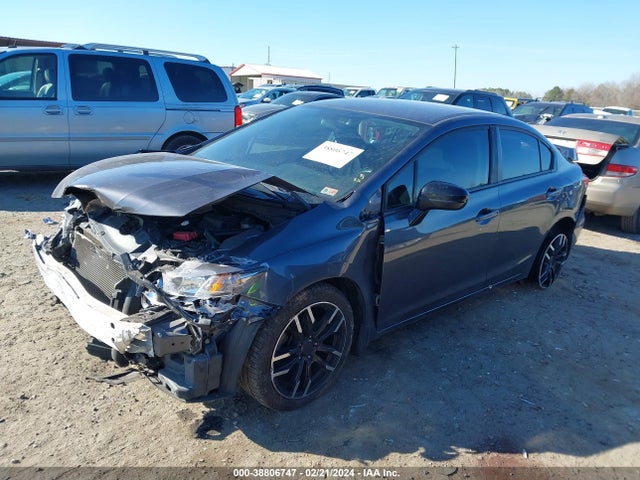 Honda Civic Lx 2015 2HGFB2F57FH560932 Image 2