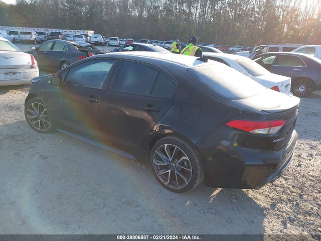 Toyota COROLLA SE 2020 5YFS4RCE7LP052373 Image 3
