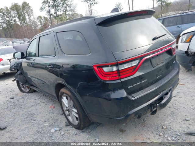 1C4RDHDG6PC596340 Dodge Durango Gt Plus Rwd