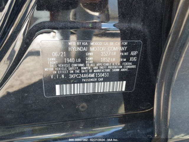 3KPC24A64ME150451 Hyundai ACCENT SE