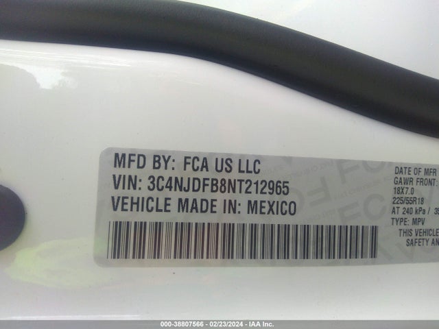 Jeep Compass Latitude Lux 4x4 2022 3C4NJDFB8NT212965 Image 9