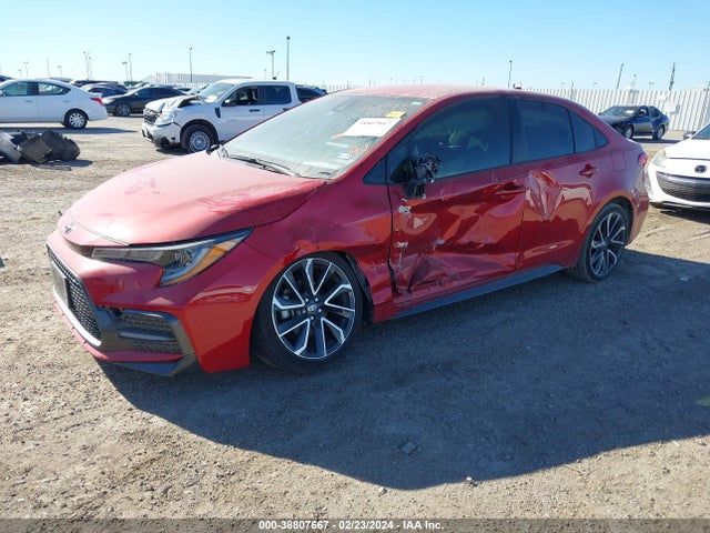 Toyota COROLLA SE 2021 JTDS4MCE6MJ067715 Image 2