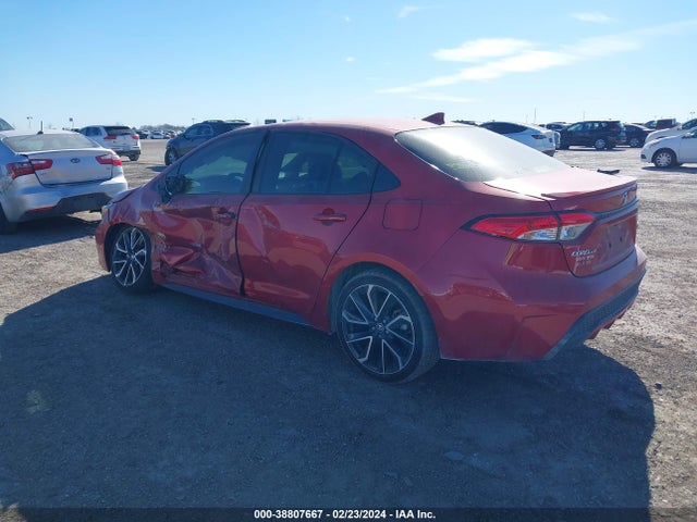 Toyota COROLLA SE 2021 JTDS4MCE6MJ067715 Image 3