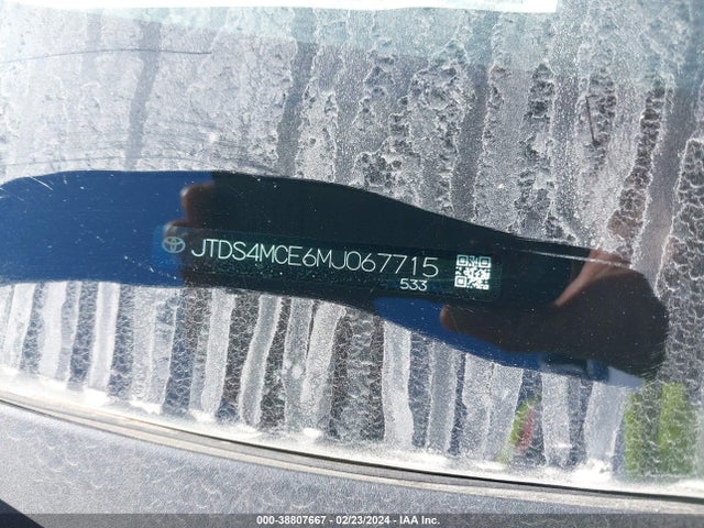Toyota COROLLA SE 2021 JTDS4MCE6MJ067715 Image 9