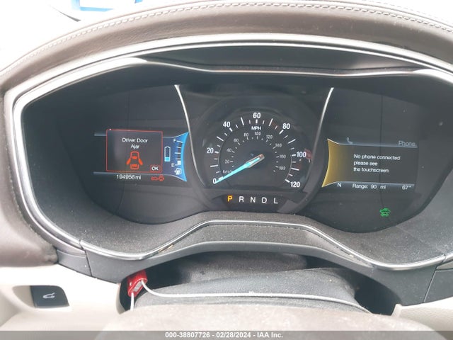 Ford Fusion Hybrid Platinum 2017 3FA6P0RU4HR416131 Image 7