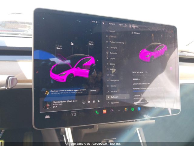 5YJ3E1EA5LF598145 Tesla MODEL 3