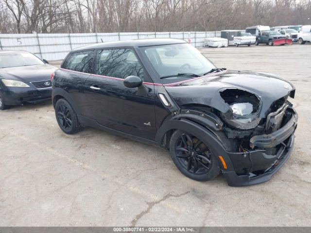 Auction sale of the 2014 Mini Paceman Cooper S, vin: WMWSS7C56EWN70539, lot number: 38807741