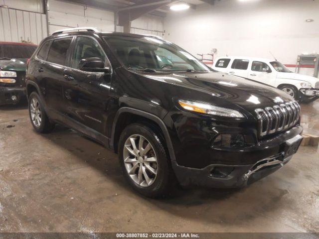 Auction sale of the 2018 Jeep Cherokee Limited 4x4, vin: 1C4PJMDB3JD579574, lot number: 38807852