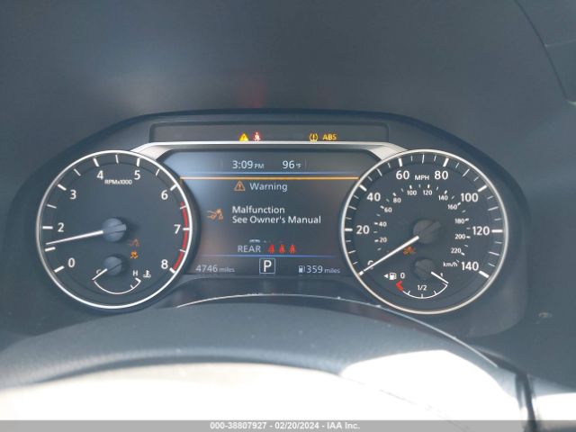 1N4BL4DV2RN352239 Nissan Altima Sv Fwd